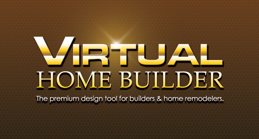 Virtual Home Builder Logo Design